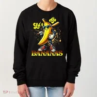Baseball LetS Go Bananas Women's Sweatshirt thumb 0