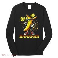 Baseball LetS Go Bananas Long Sleeve Shirt thumb 0