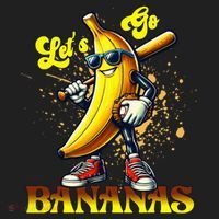 Baseball LetS Go Bananas Beanie thumb 2