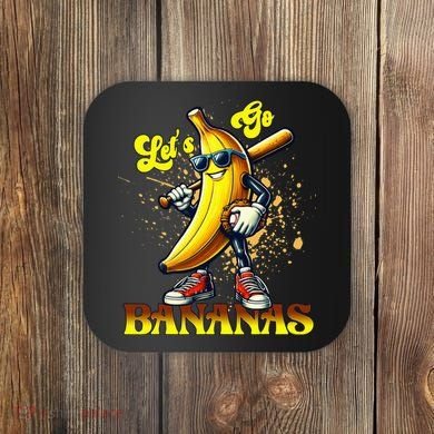 Baseball LetS Go Bananas Coaster