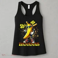 Baseball LetS Go Bananas Women's Tank Top thumb 3