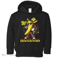 Baseball LetS Go Bananas Toddler Hoodie thumb 0
