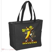 Baseball LetS Go Bananas Tote Bag thumb 2