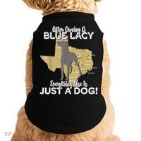 Blue Lacy Hunting Dog Texas State Dog Doggie Tank thumb 0