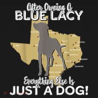 Blue Lacy Hunting Dog Texas State Dog T-Shirt thumb 7
