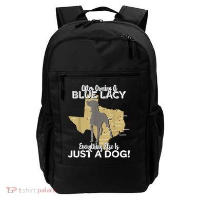 Blue Lacy Hunting Dog Texas State Dog Backpack