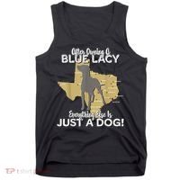 Blue Lacy Hunting Dog Texas State Dog Tank Top thumb 0