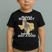 Blue Lacy Hunting Dog Texas State Dog Toddler T-Shirt thumb 2