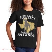 Blue Lacy Hunting Dog Texas State Dog Kids T-Shirt thumb 2