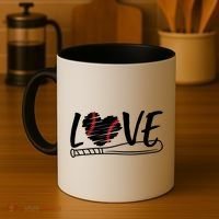 Baseball Love Heart Summer Sport Coffee Mug thumb 4