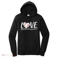 Baseball Love Heart Summer Sport Women's Hoodie thumb 0