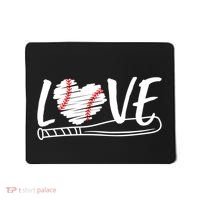 Baseball Love Heart Summer Sport Mousepad thumb 0
