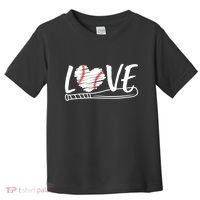 Baseball Love Heart Summer Sport Toddler T-Shirt thumb 0