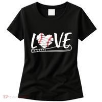 Baseball Love Heart Summer Sport Women's T-Shirt thumb 0