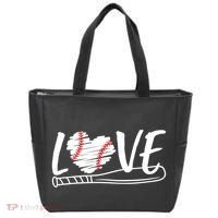 Baseball Love Heart Summer Sport Tote Bag thumb 0