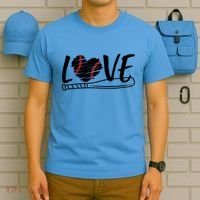 Baseball Love Heart Summer Sport T-Shirt thumb 5