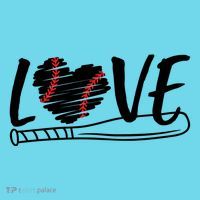Baseball Love Heart Summer Sport Kids T-Shirt thumb 4