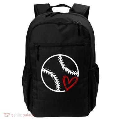 Baseball Lovers Heart Backpack