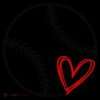Baseball Lovers Heart Coffee Mug thumb 5