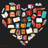 Book Lover Heart Shape Reading Club Librarian Bookworm Tumbler thumb 3