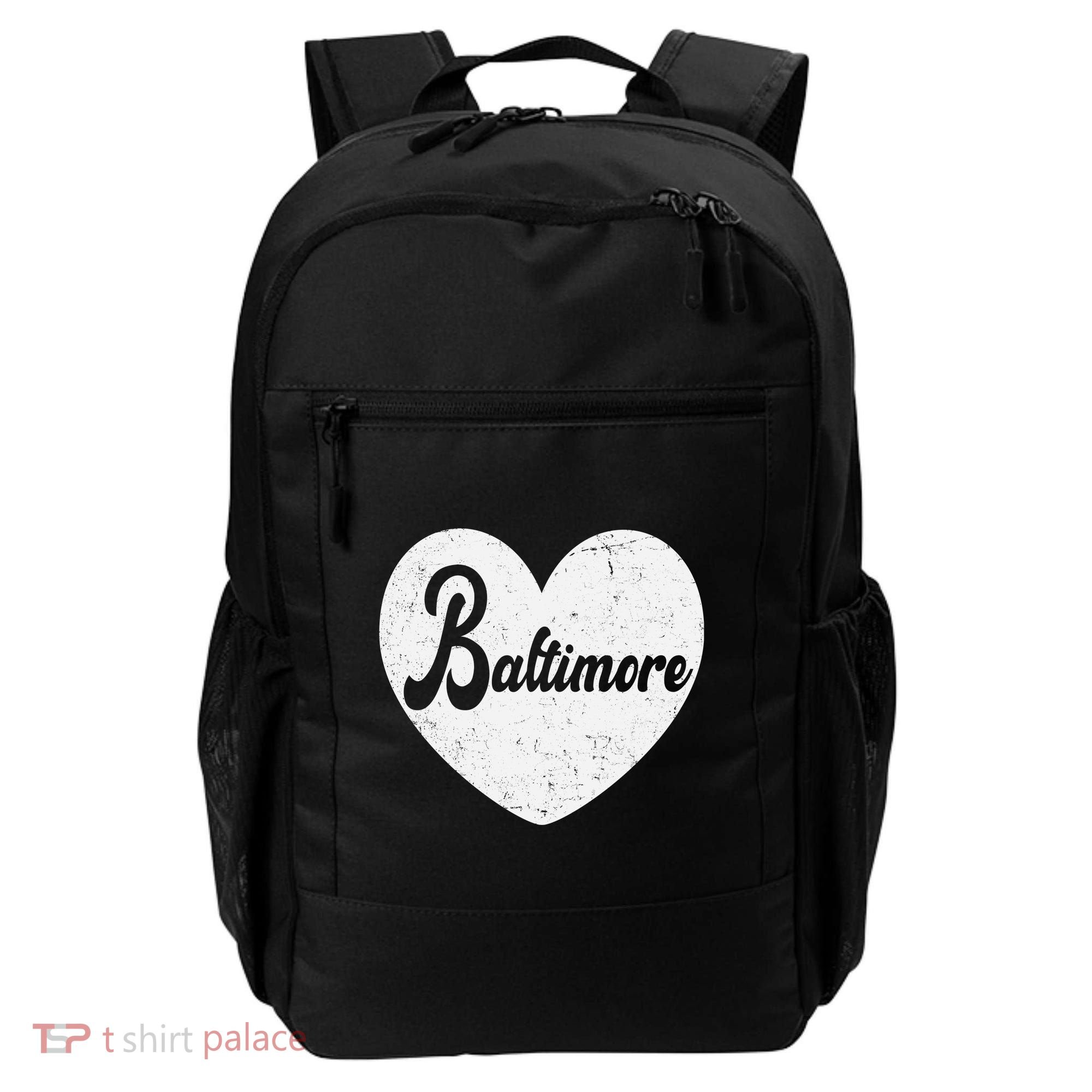 Baltimore Love Heart Support Tribute Backpack