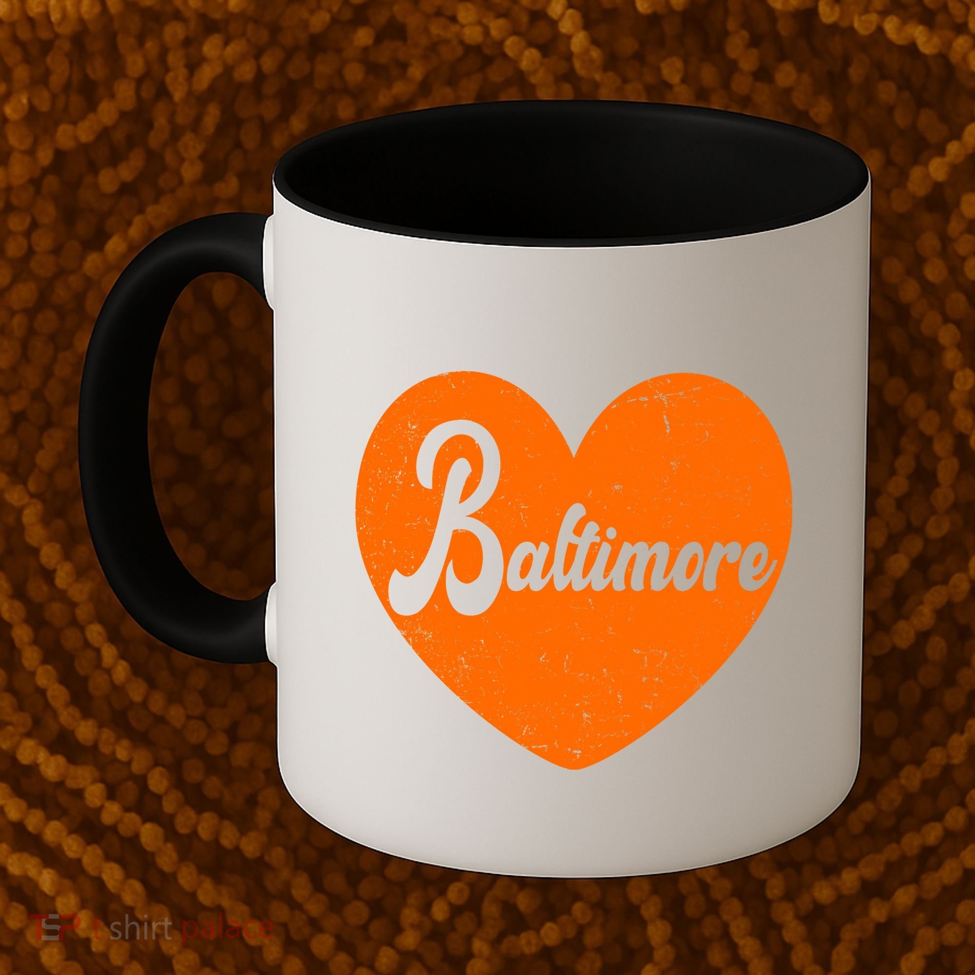 Baltimore Love Heart Support Tribute Coffee Mug