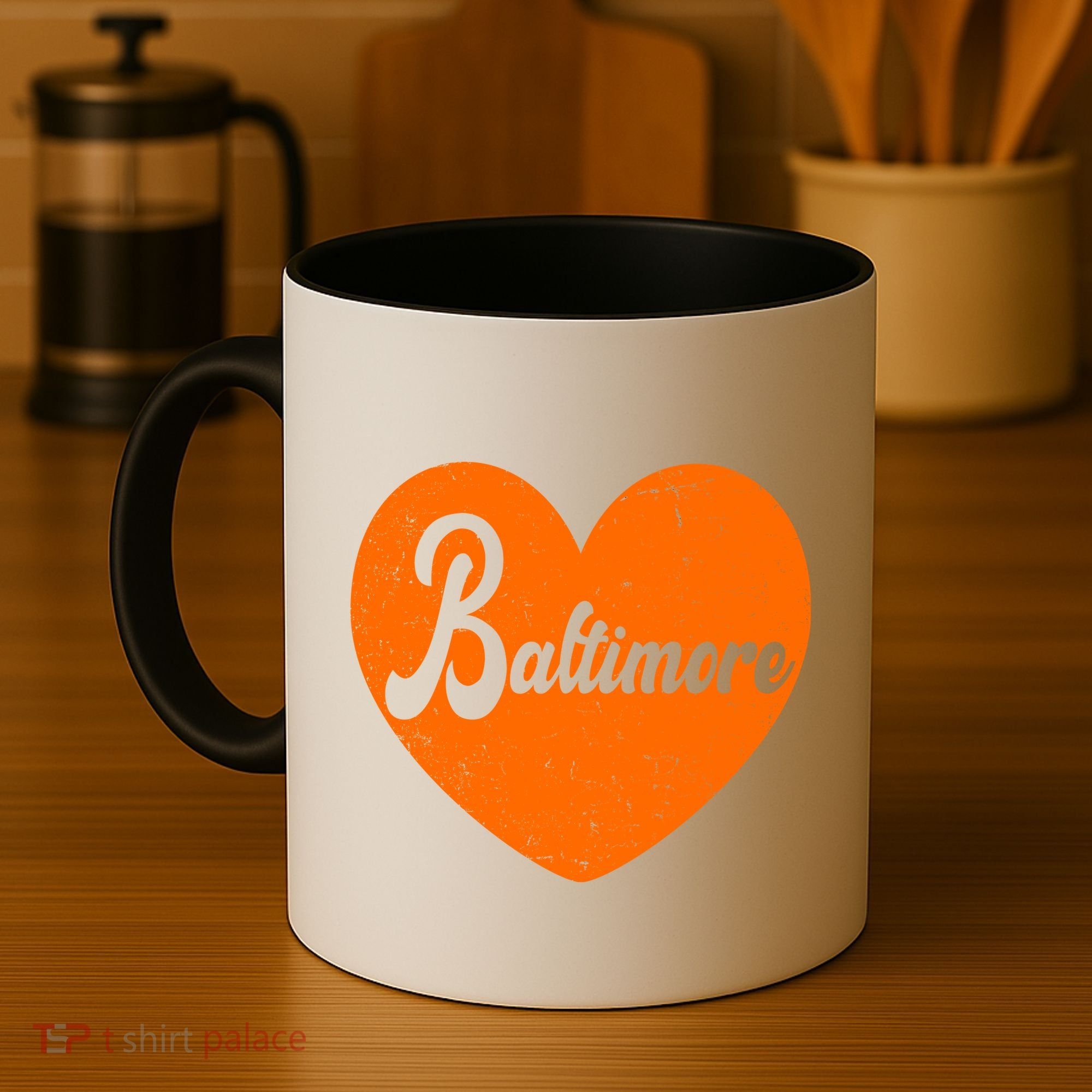 Baltimore Love Heart Support Tribute Coffee Mug