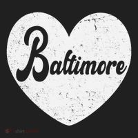Baltimore Love Heart Support Tribute Beanie thumb 2