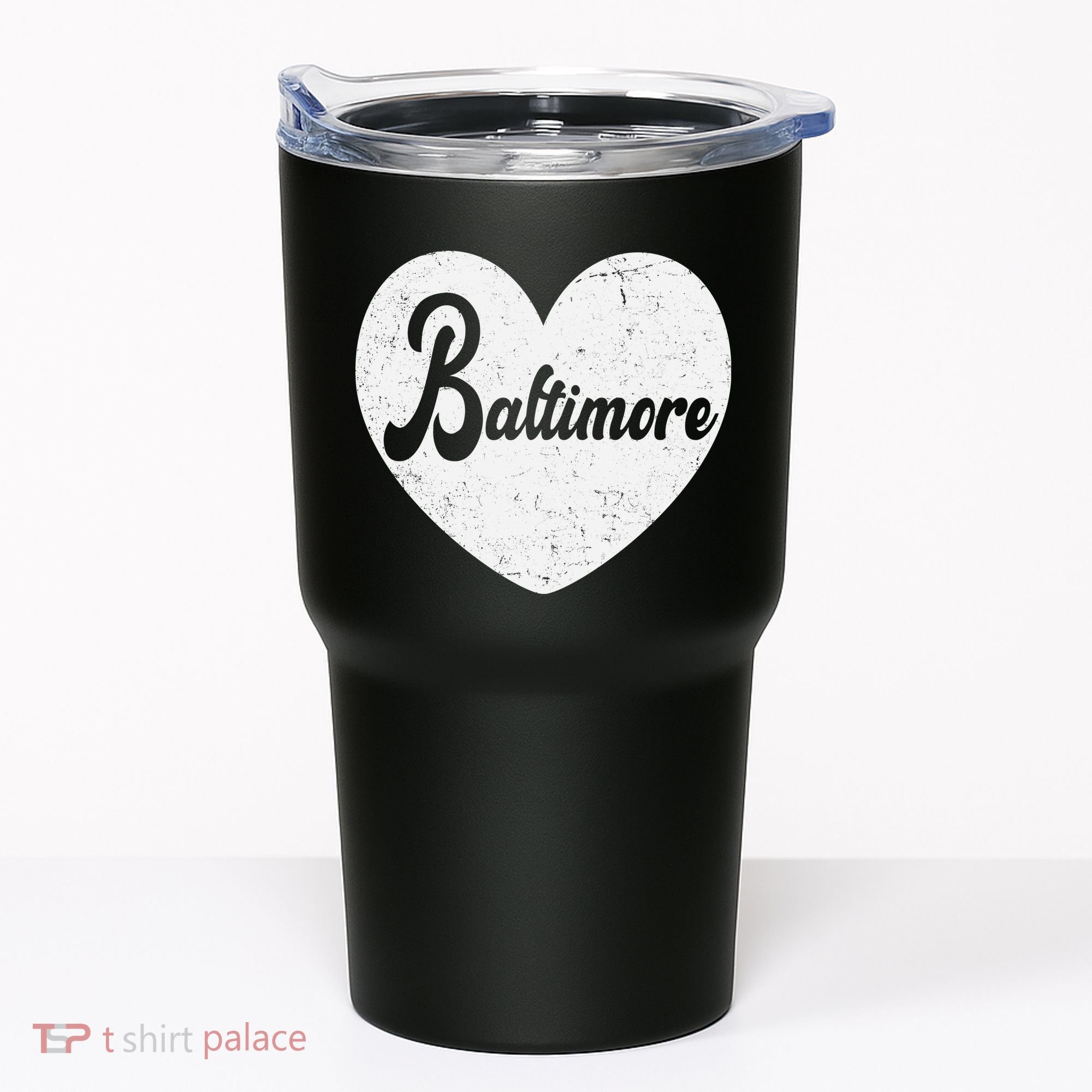 Baltimore Love Heart Support Tribute Tumbler