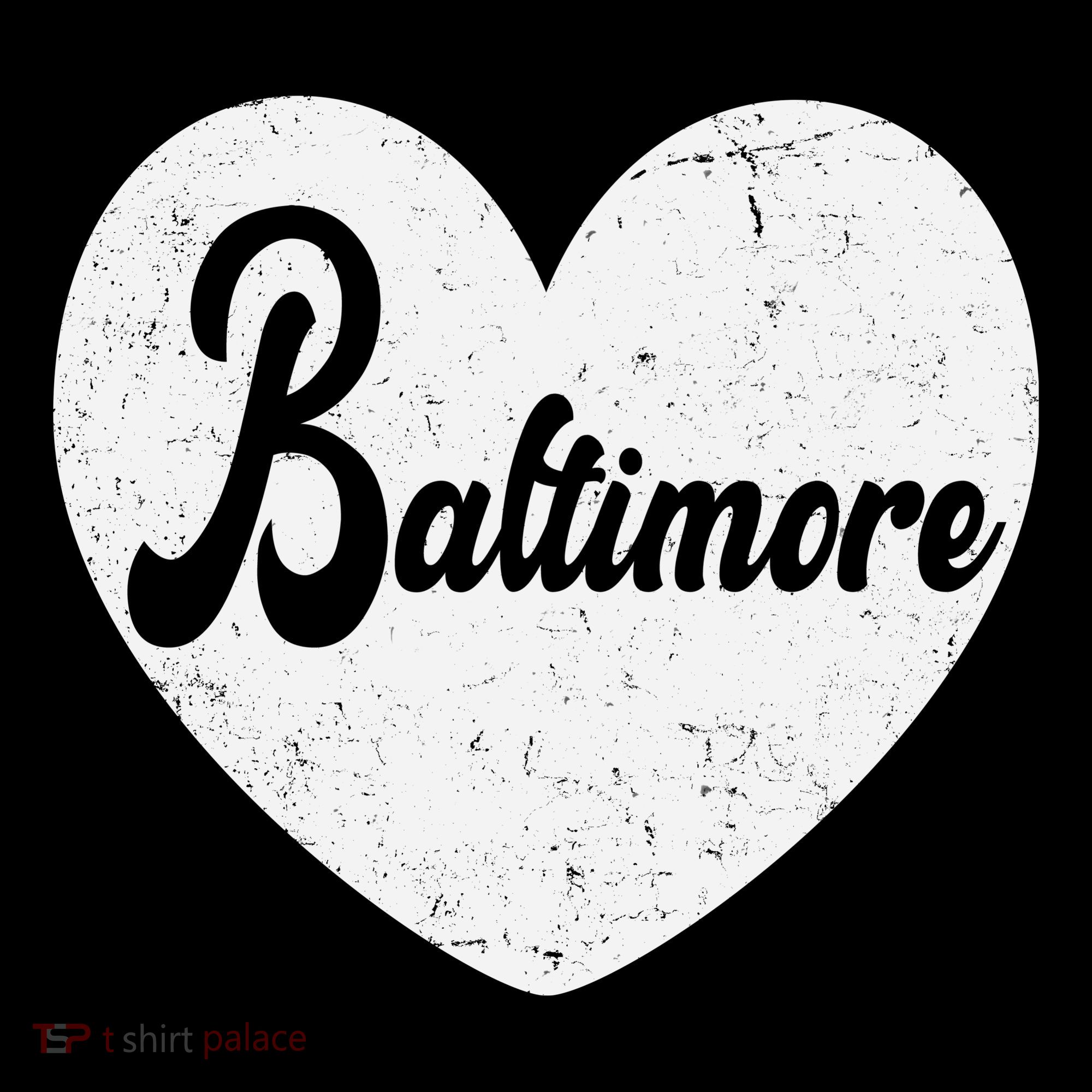 Baltimore Love Heart Support Tribute Kids Sweatshirt