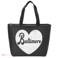 Baltimore Love Heart Support Tribute Tote Bag thumb 0