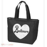 Baltimore Love Heart Support Tribute Tote Bag thumb 3