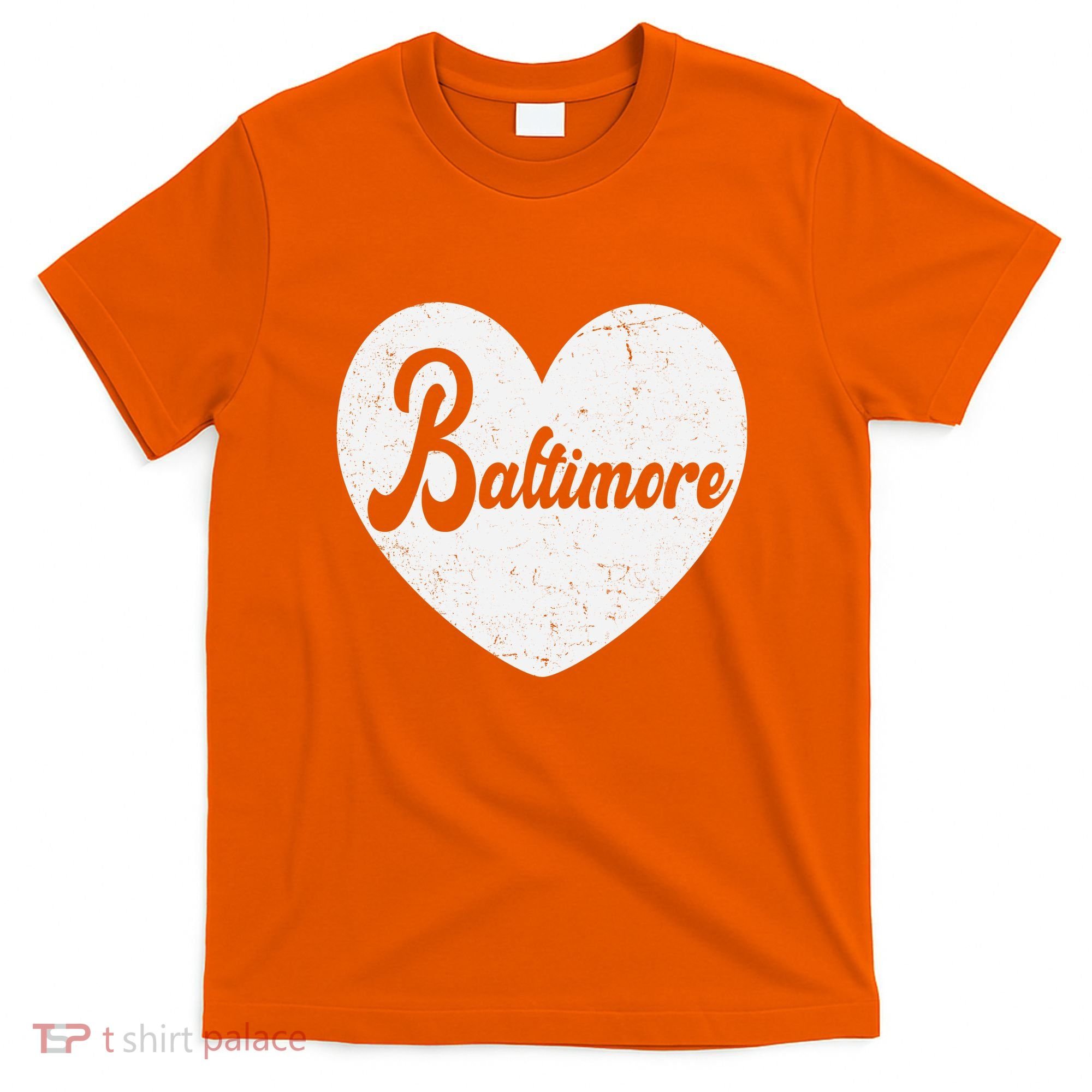 Baltimore Love Heart Support Tribute T-Shirt