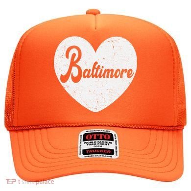 Baltimore Love Heart Support Tribute Hat