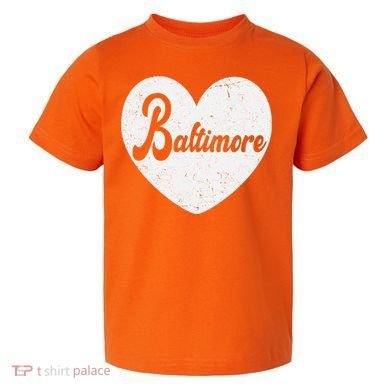 Baltimore Love Heart Support Tribute Toddler T-Shirt
