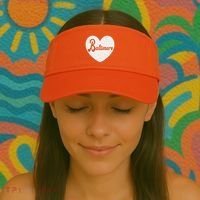 Baltimore Love Heart Support Tribute Visor thumb 2