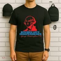 Bitches Love Independence Thomas Jefferson T-Shirt thumb 6