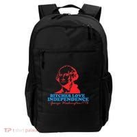 Bitches Love Independence Thomas Jefferson Backpack thumb 0