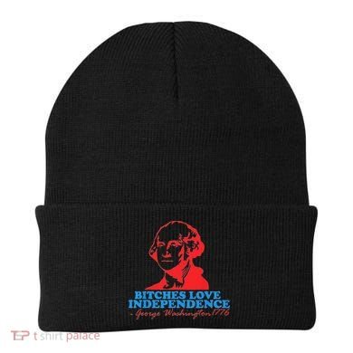 Bitches Love Independence Thomas Jefferson Beanie