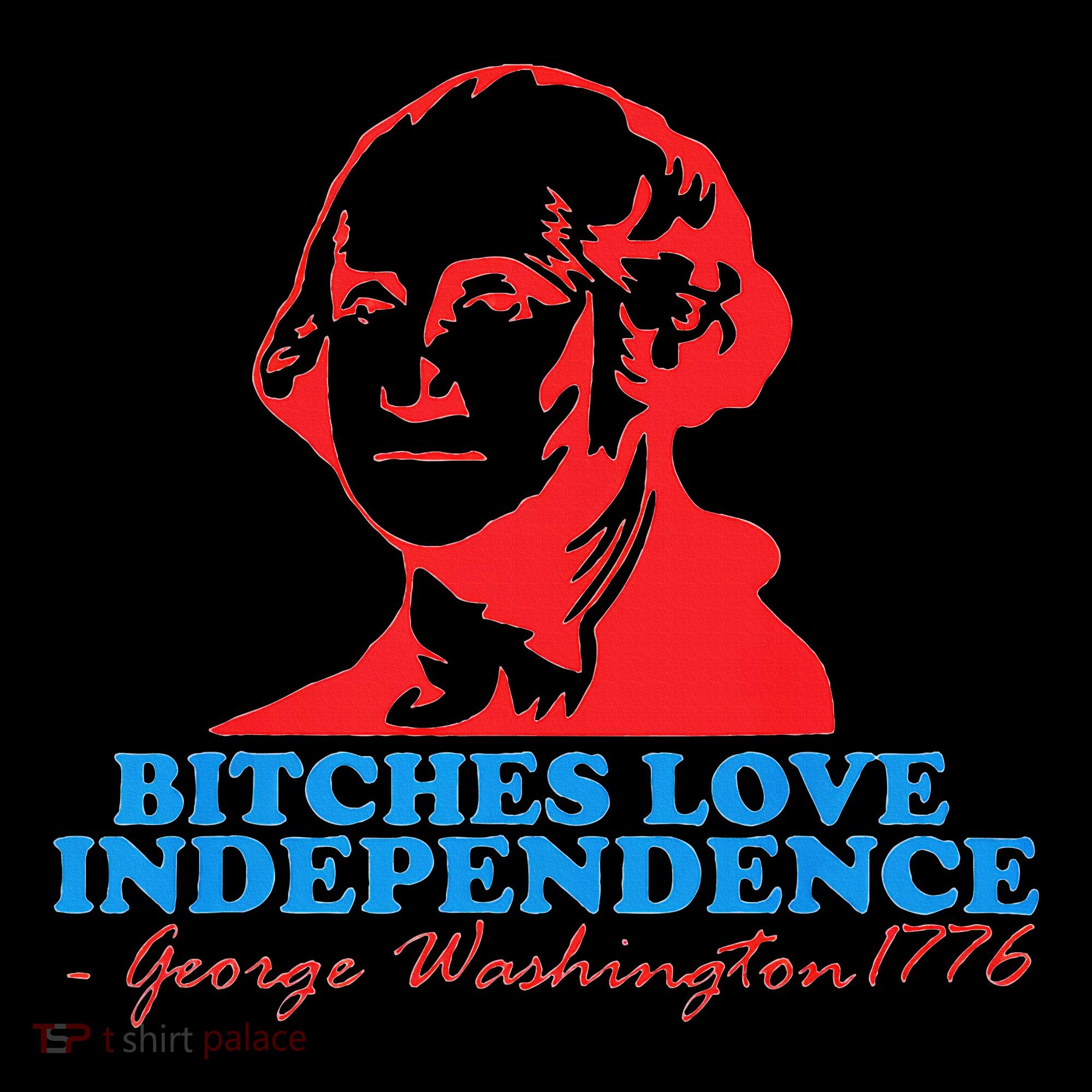 Bitches Love Independence Thomas Jefferson Ornament