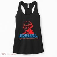 Bitches Love Independence Thomas Jefferson Women's Tank Top thumb 0