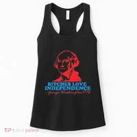 Bitches Love Independence Thomas Jefferson Women's Tank Top thumb 0