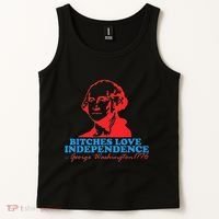 Bitches Love Independence Thomas Jefferson Tank Top thumb 2