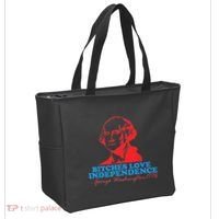 Bitches Love Independence Thomas Jefferson Tote Bag thumb 2