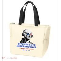 Bitches Love Independence Funny Founding Fathers Tote Bag thumb 3