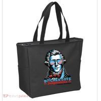 Bitches Love Independence Funny 4th Of July Thomas Jefferson Tote Bag thumb 2