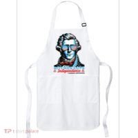 Bitches Love Independence Funny 4th Of July Thomas Jefferson Apron thumb 0