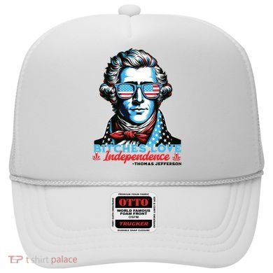 Bitches Love Independence Funny 4th Of July Thomas Jefferson Hat