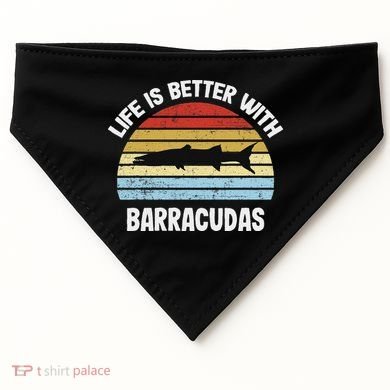 Barracuda Life Is Better With Barracudas USA-Made Doggie Bandana