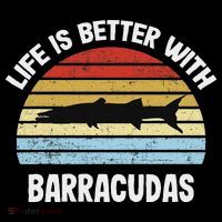Barracuda Life Is Better With Barracudas Sweatshirt thumb 3